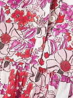 Vibeka Floral Cotton Minidress