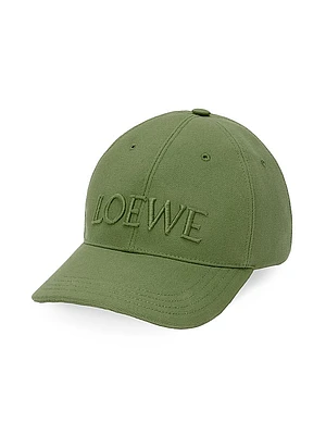 LOEWE x Paula's Ibiza Logo-Embroidered Cotton Cap