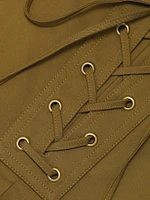 Leon Lace-Up Relaxed Shorts