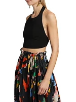 Rory Halterneck Crop Top