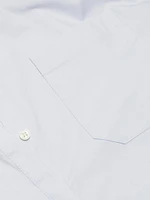Brock Cotton Drop-Waist Minidress