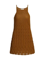 Mimi Cotton-Blend Knit Minidress