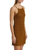 Mimi Cotton-Blend Knit Minidress