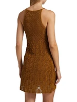 Mimi Cotton-Blend Knit Minidress