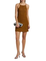 Mimi Cotton-Blend Knit Minidress