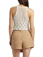 Rosa Crochet Sleeveless Top