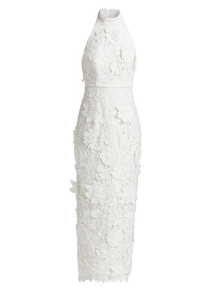 Sofia 3D Floral Lace Dress