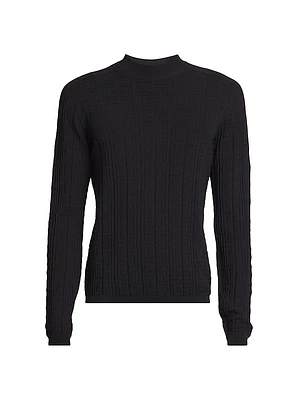 Monogram Knit Sweater