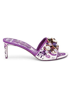 Maiolica Embellished Sandals