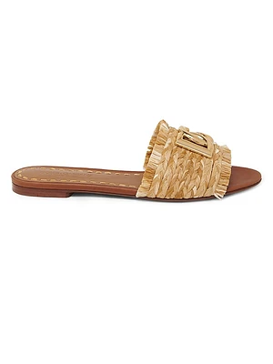 Logo Woven Sandals
