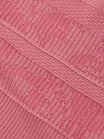 A-Line Ribbed-Knit Midi-Dress