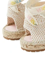 Little Girl's & Lace-Up Espadrille Flats