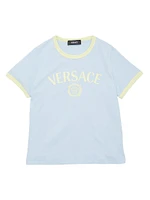 Little Girl's & Medusa Logo T-Shirt