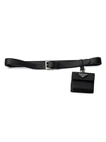 Saffiano Leather Belt