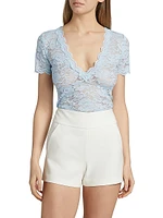 Abigail Lace V-Neck Top