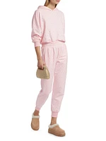 Renae Crystal-Embellished Cotton Hoodie