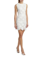 Dania Floral Mesh Minidress
