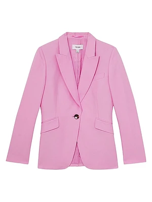 Raine One-Button Blazer