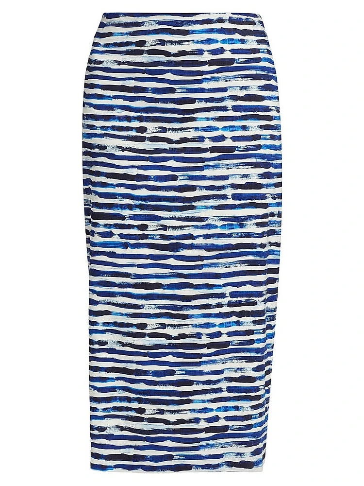 Phoebe Pencil Midi-Skirt