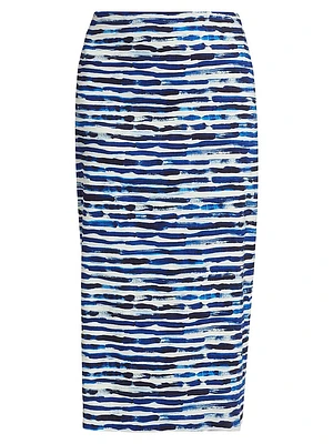 Phoebe Pencil Midi-Skirt