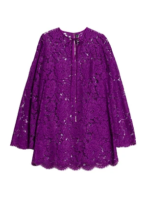 Lace Tent Minidress