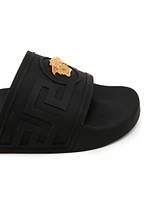 Medusa Rubber Slide Sandals