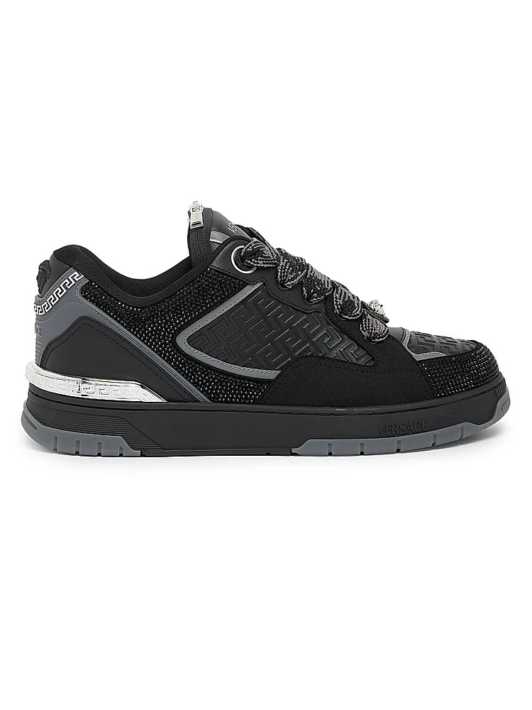 Leather Low-Top Sneakers