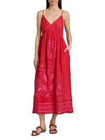 Cleo Lauraine Eyelet Maxi Dress