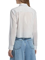 Striped Cotton-Silk Shirt