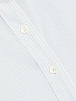 Striped Cotton-Silk Shirt