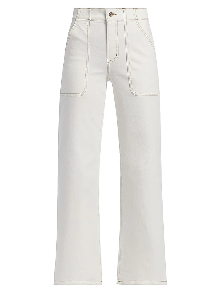 Patch Pocket Jeans