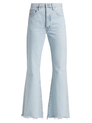 The Lax High-Rise Flared Jeans