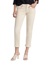 Dre Low-Rise Slim-Fit Boyfriend Jeans