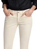Dre Low-Rise Slim-Fit Boyfriend Jeans