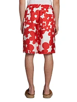 Daisy Silk Shorts