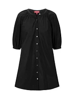 Vincent Cotton Poplin Minidress