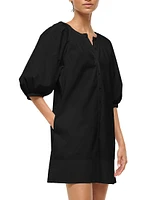 Vincent Cotton Poplin Minidress