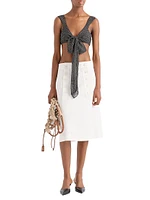 Cotton Gabardine Skirt