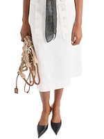Cotton Gabardine Skirt
