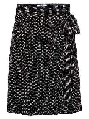 Printed Chiffon Wrap Skirt