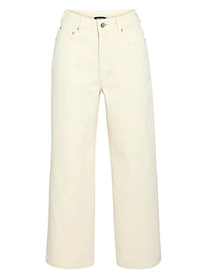 Kirt Wide Leg Cropped Jeans