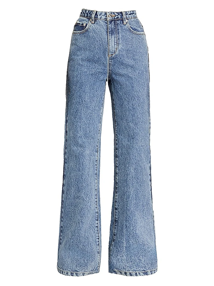 Brooklyn High Rise Straight Jeans