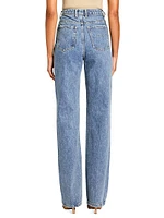 Brooklyn High Rise Straight Jeans