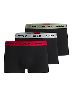 Three-Pack of Stretch-Cotton Trunks