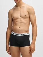 Three-Pack of Stretch-Cotton Trunks