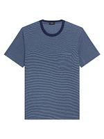 Cotton Birdseye Pique Crewneck T-Shirt