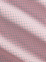 Check Cotton Poplin Button-Front Shirt