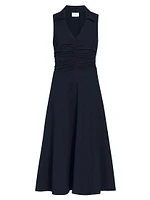 Kilda Ruched Midi-Dress