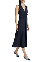 Kilda Ruched Midi-Dress