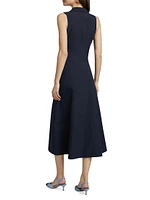Kilda Ruched Midi-Dress